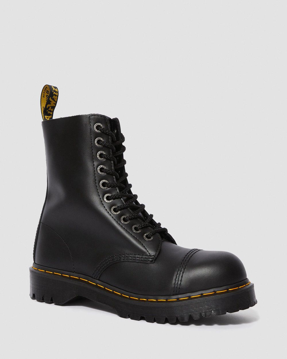 Dr Martens 8761 Bxb Kožené Čižmy Damske ( Čierne ) SK 563-DYGEQS